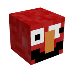 Red skin: head render