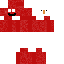 Red skin: raw texture render