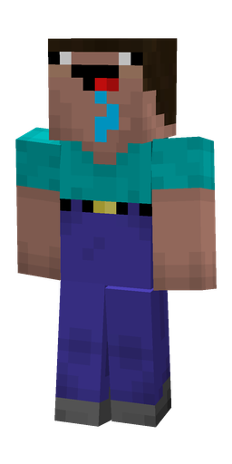 Black skin: body, front render