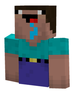Black skin: bust render