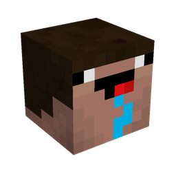 Black skin: head render