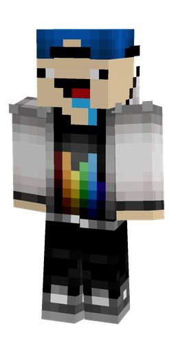 Black skin: body, front render