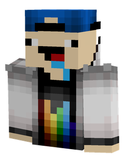 Black skin: bust render