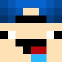 Black skin: face render