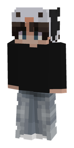 Black skin: body, front render