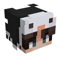 Black skin: head render