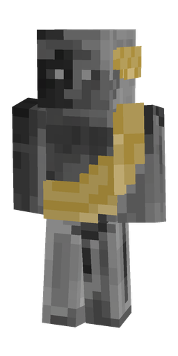 Black skin: body, front render