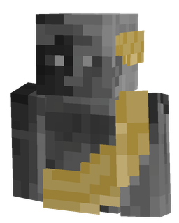 Black skin: bust render