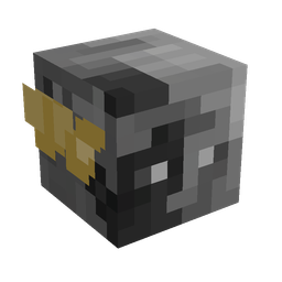 Black skin: head render