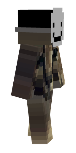 Black skin: body, right side render