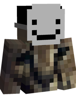 Black skin: bust render
