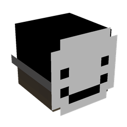 Black skin: head render