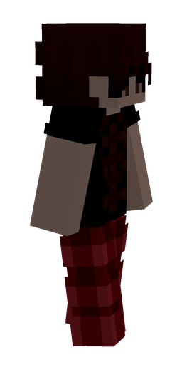 Black skin: body, right side render