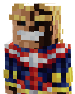 Blue skin: bust render