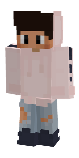 Black skin: body, front render