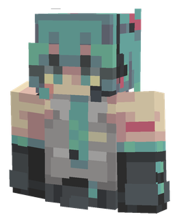 Black skin: bust render