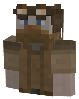 Brown skin: bust render