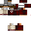 Black skin: raw texture render