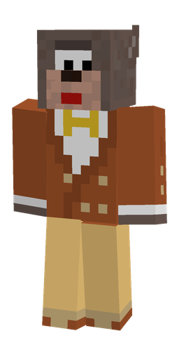 Brown skin: body, front render