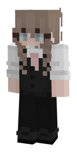 Black skin: body, front render