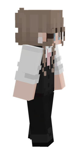 Black skin: body, right side render
