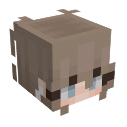 Black skin: head render
