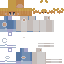 Blue skin: raw texture render