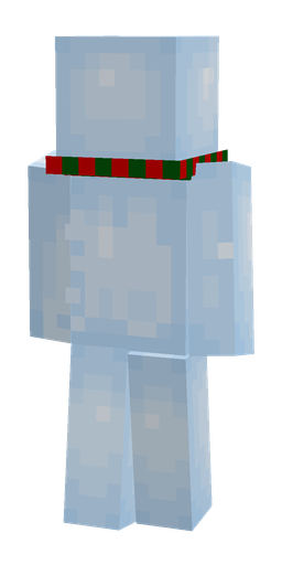 Blue skin: body, back render