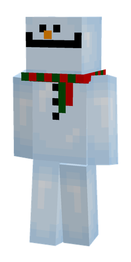 Blue skin: body, front render