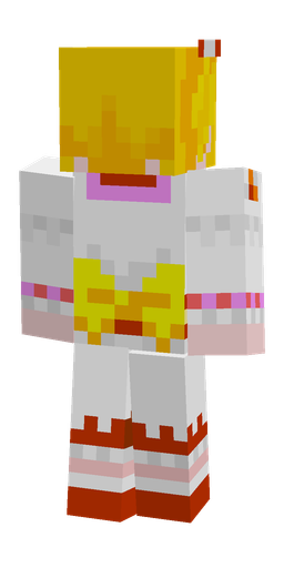 Brown skin: body, back render
