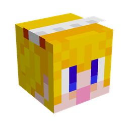 Brown skin: head render