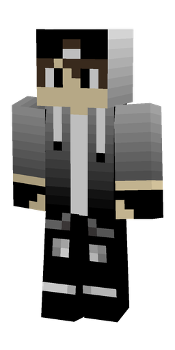 Black skin: body, front render