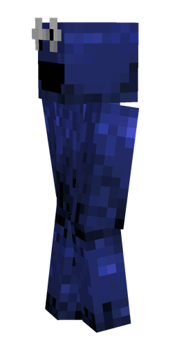 Blue skin: body, left side render