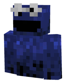 Blue skin: bust render
