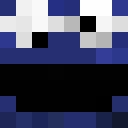 Blue skin: face render