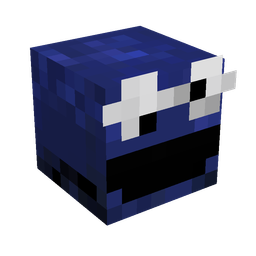 Blue skin: head render