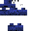 Blue skin: raw texture render