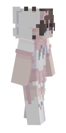 Blue skin: body, right side render