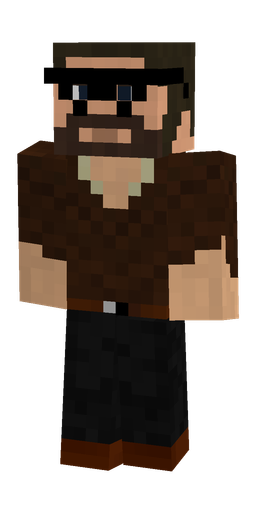 Black skin: body, front render