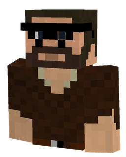 Black skin: bust render