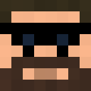 Black skin: face render