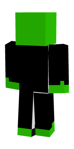 Black skin: body, front render
