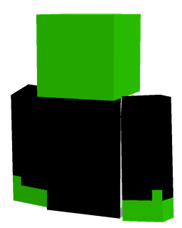Black skin: bust render