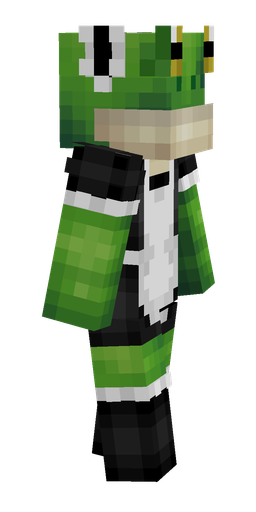 Black skin: body, right side render