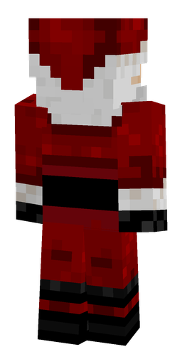 Black skin: body, back render