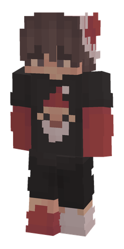 Black skin: body, front render