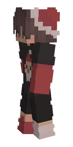 Black skin: body, left side render
