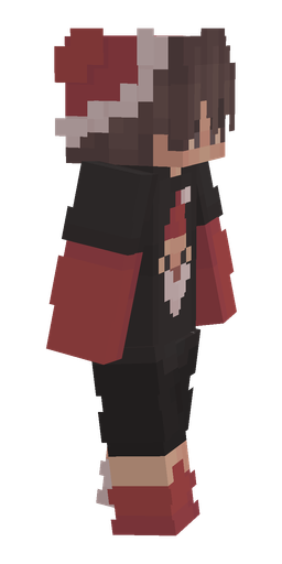 Black skin: body, right side render