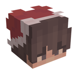 Black skin: head render
