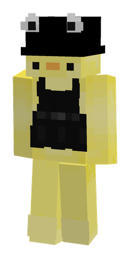 Black skin: body, front render